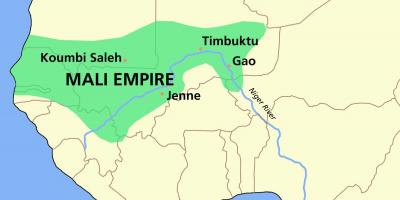 Karte des antiken Mali